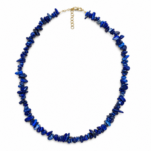 Natuursteen Lapis lazuli Chip Ketting Onregelmatige Kristallen Edelsteen Kralen
