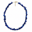 Goodies Label Natuursteen Lapis lazuli Chip Ketting Onregelmatige Kristallen Edelsteen Kralen