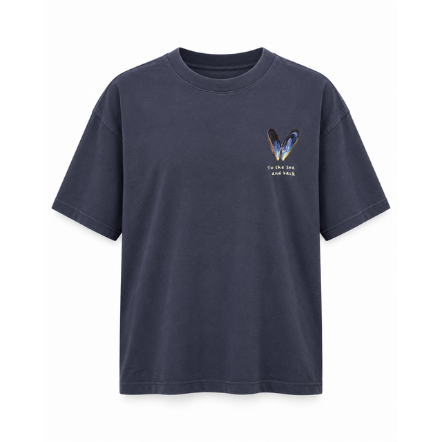 Goodies Label Hartjes Mossel To The Sea And Back T-Shirt
