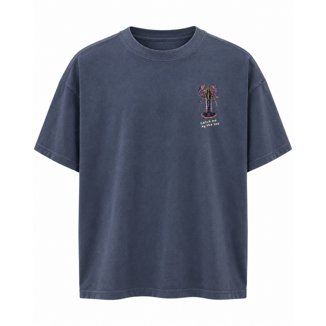 Goodies Label T-Shirt Lobster Cats My By The Sea