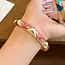 Goodies Label Goodies Label Emaille Armband Goudkleurig – Diverse Kleuren