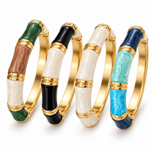 Goodies Label Emaille Armband Goudkleurig – Diverse Kleuren