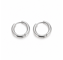 Goodies Label Basic Hoops Zilverkleurig Stainless Steel – 8 mm