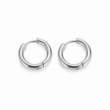 Goodies Label Basic Hoops Zilverkleurig Stainless Steel – 8 mm