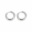 Goodies Label Goodies Label Basic Hoops Zilverkleurig Stainless Steel – 8 mm