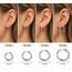 Goodies Label Goodies Label Basic Hoops Zilverkleurig Stainless Steel – 10 mm