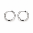 Goodies Label Goodies Label Basic Hoops14 mm Zilverkleurig Stainless Steel