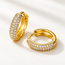 Goodies Label Goodies Label Sparkle Hoops Goudkleurig 316L Stainless Steel – 12 mm