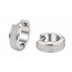 Goodies Label Goodies Label Sandblasted Huggie Hoops Zilver – 13,5 mm