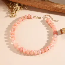 Goodies Label Bubble Bead Ketting Lichtroze – 30 g