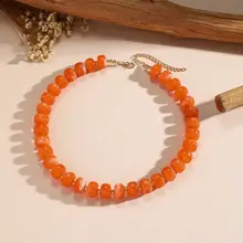 Goodies Label Bubble Bead Ketting Oranje – 30 g