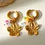 Goodies Label Goodies Label Blossom Charm Hoops Goud Multicolor – 18K PVD