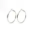 Goodies Label Goodies Label XL Hoops 70 mm Zilverkleurig – Stainless Steel