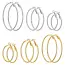 Goodies Label Goodies Label Basic Hoops 40 mm Zilverkleurig – Stainless Steel