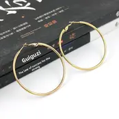 Goodies Label Basic Hoops 20 mm Goudkleurig – Stainless Steel