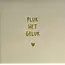 Yett Quote tegeltje 'pluk het geluk' creme/goud