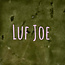 Yett Quote tegeltje 'Luf joe' olijf/babyroze