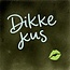 Yett Quote tegeltje dikke kus klein nieuw olijf/lichtgroen(lime)