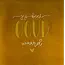 Yett Quote tegeltje 'jij bent goud waard' oker/goud-creme
