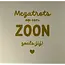 Yett Quote tegeltje 'megatrots op een zoon zoals jij' creme/goud