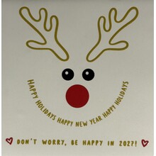 don't worry, be happy in 2027… creme/goud(rood-zwart)
