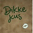 Yett Quote tegeltje dikke kus klein nieuw taupe/donkergroen(lichtgroen)