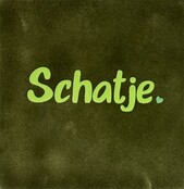 Quote tegeltje schatje nieuw olijf/lime(mint)