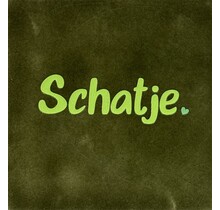 Quote tegeltje schatje nieuw olijf/lime(mint)