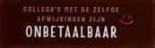 DO collega's met dezelfde afwijkingen zijn onbetaalbaar – Kastanje/Koraal (zachtroze-rood)