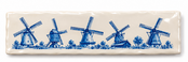 DO Delftsblauw Tegeltje Hollandse Molens
