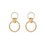 Day & Eve E65017-2 Double Rounds  KC Gold