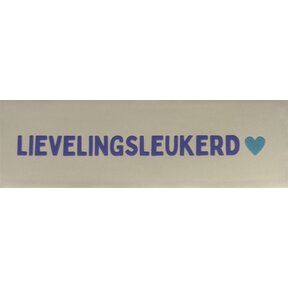 DO Lievelingsleukerd – Crème/Lila (warmblauw)