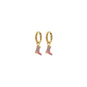 Biba Cowboy Boots Hoops Goudkleurig – 10 mm