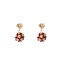 Day & Eve Heart Stud Ball Oorbellen E55225-5