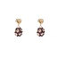 Day & Eve Heart Stud Ball Oorbellen E55225-6