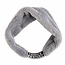 Goodies Label Retro Haarband Grijs – Warm & Stijlvol