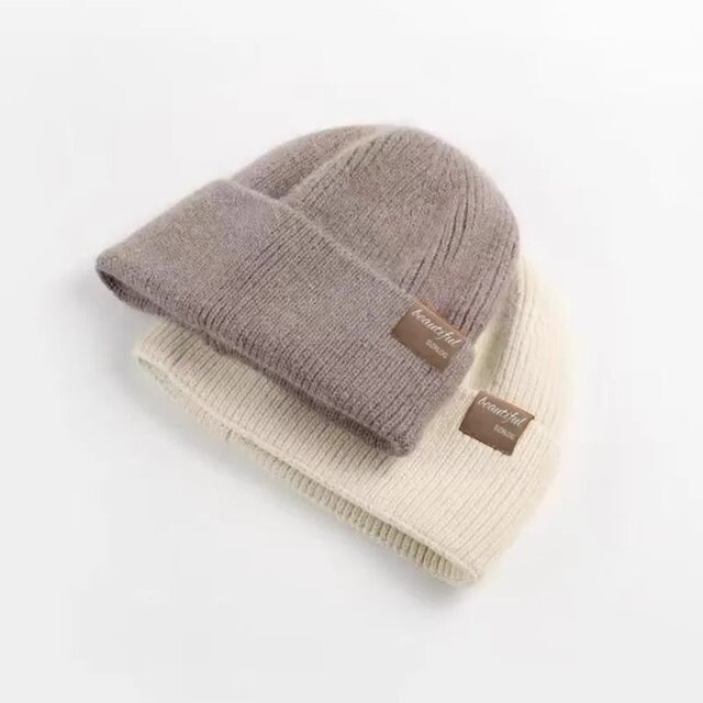 Dames Wintermuts met Oorflappen – Wit