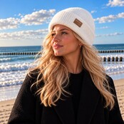 Dames Wintermuts met Oorflappen – Wit