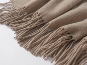 Elegante effen sjaal voor dames – imitatiekasjmier