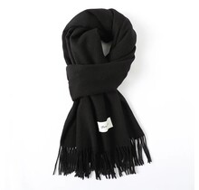 Elegante effen sjaal voor dames – imitatiekasjmier