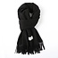 Goodies Elegante effen sjaal voor dames – imitatiekasjmier