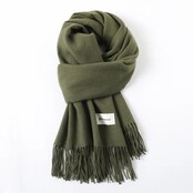 Elegante effen sjaal voor dames – imitatiekasjmier