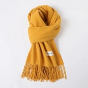 Elegante effen sjaal voor dames – imitatiekasjmier