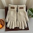Goodies Label Unisex gestreepte handschoenen