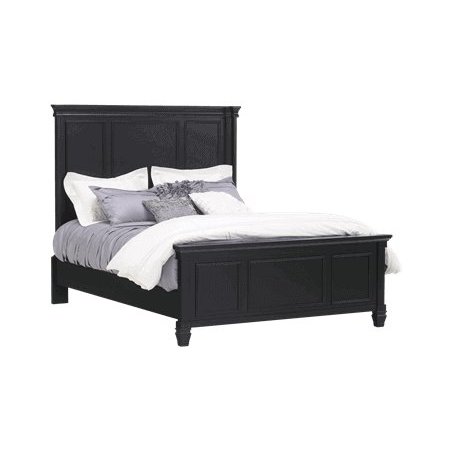 Bedden Merk Bed hout zwart