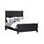 Bedden Merk Bed wood black