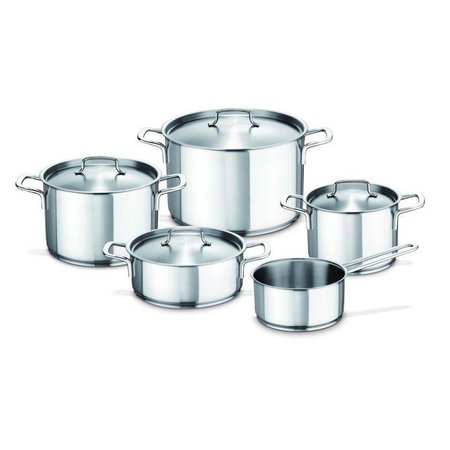 Le Creuset Saucepan set Silver