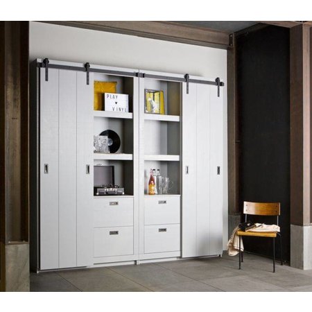 Woood Sliding door cabinet