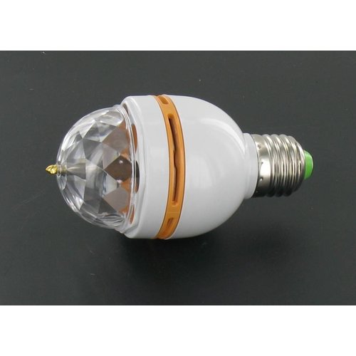 Multi-Color RGB-LED-Lampe E27 Schalten 3 Watt Kleine