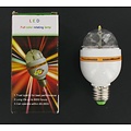 Multi-Color RGB LED Turn Lamp E27 3 Watt Small